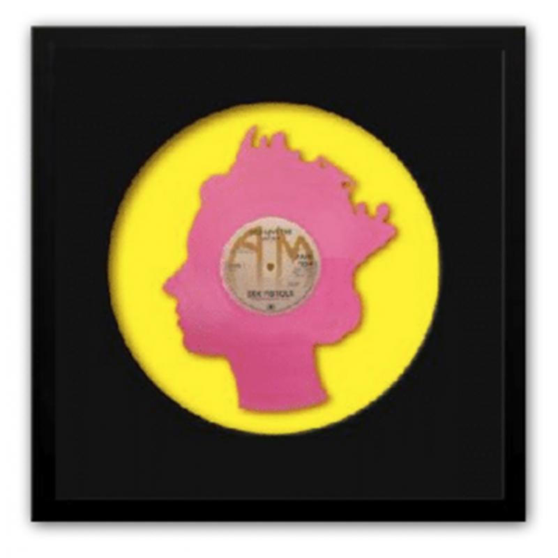 God Save the Queen - Pink and Yellow