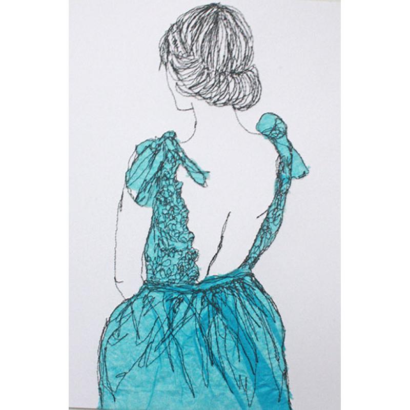 Turquoise Dress