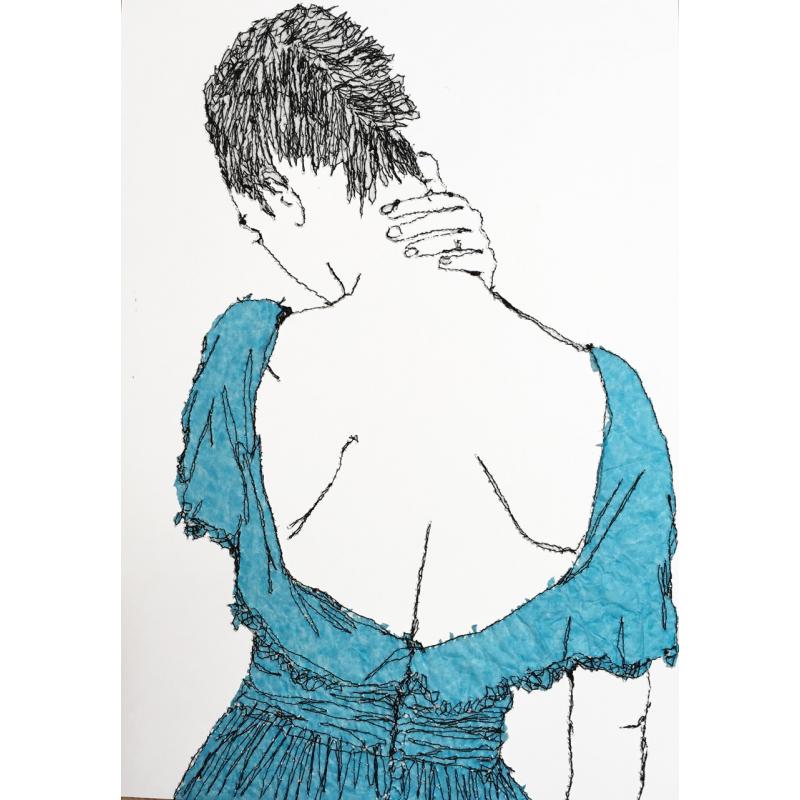 low back dress with buttons