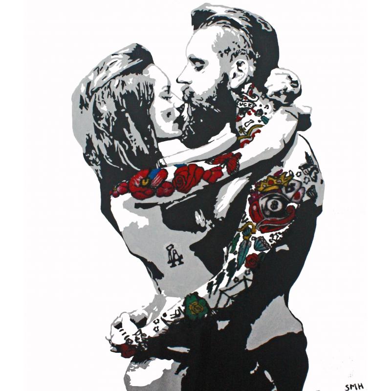 Embroidered Couple #1