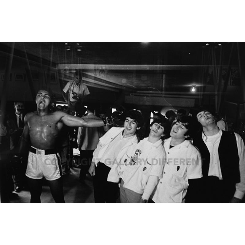 Ali with The Beatles