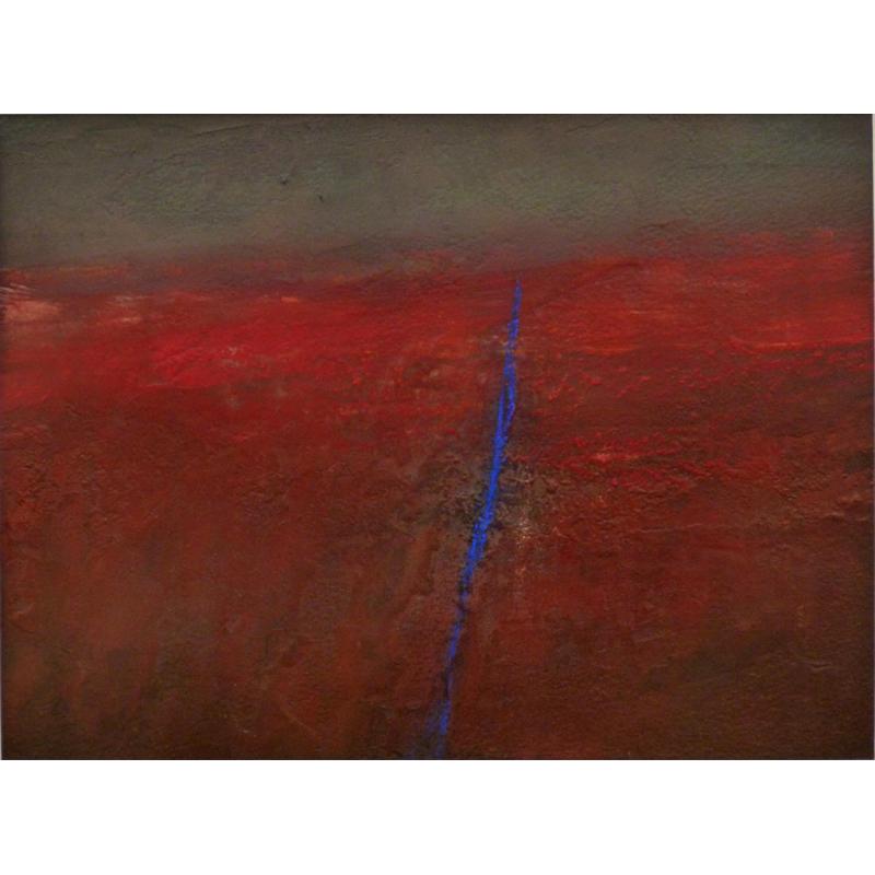 Blue Road Grey Sky