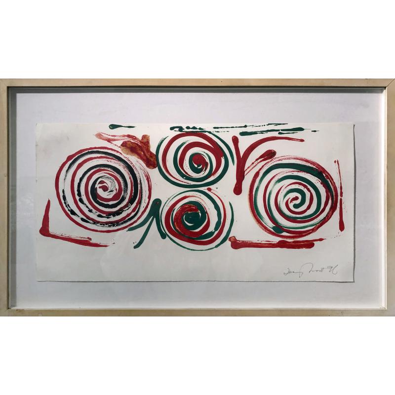 Red and Green Spirals