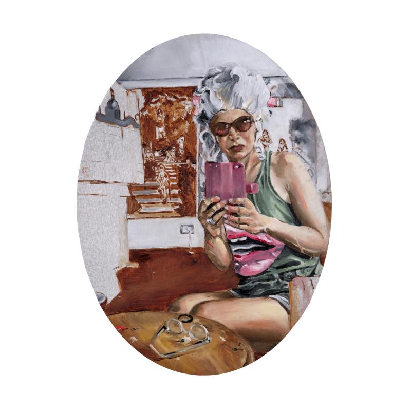 Self-Portrait as Marie-Antoinette Iin Sunglasses)