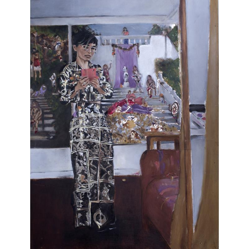 Self-Portrait With the Society of Outsiders (Wearing Alexandra Long)