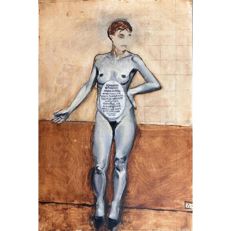 Anatomical Pose with Projected Cabanis Quote, LSHTM (2001)