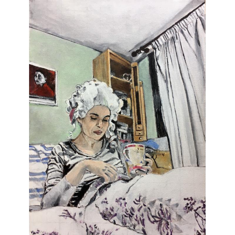 Self-Portrait as Marie-Antoinette (The New Normal Begins)