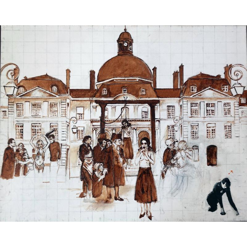 Study for Massacre of the Madwomen