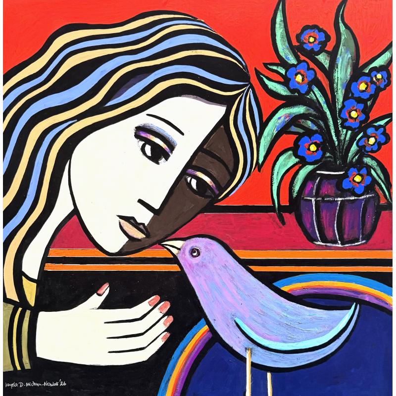 Girl with Bird