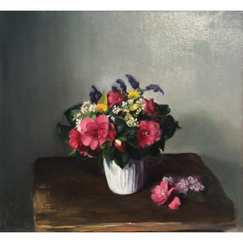 Spring Flowers with Camillias