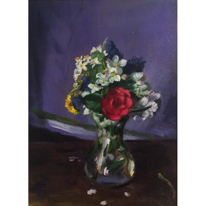 Spring Flowers with a Camillia