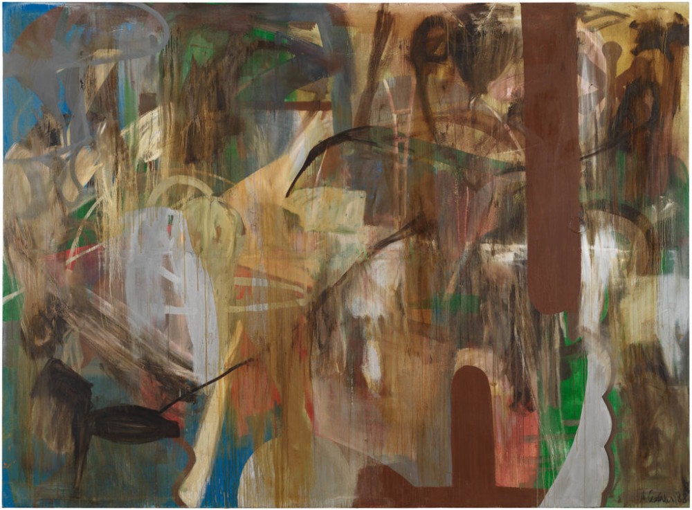 Albert Oehlen - Untitled 1988